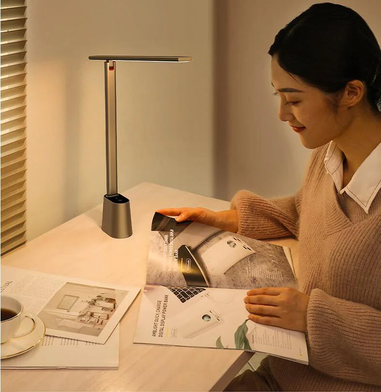 Portable Aluminum Foldable Reading Lamp